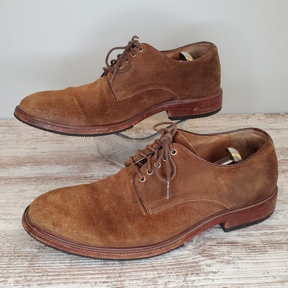 Trask Landry Suede Oxford 9